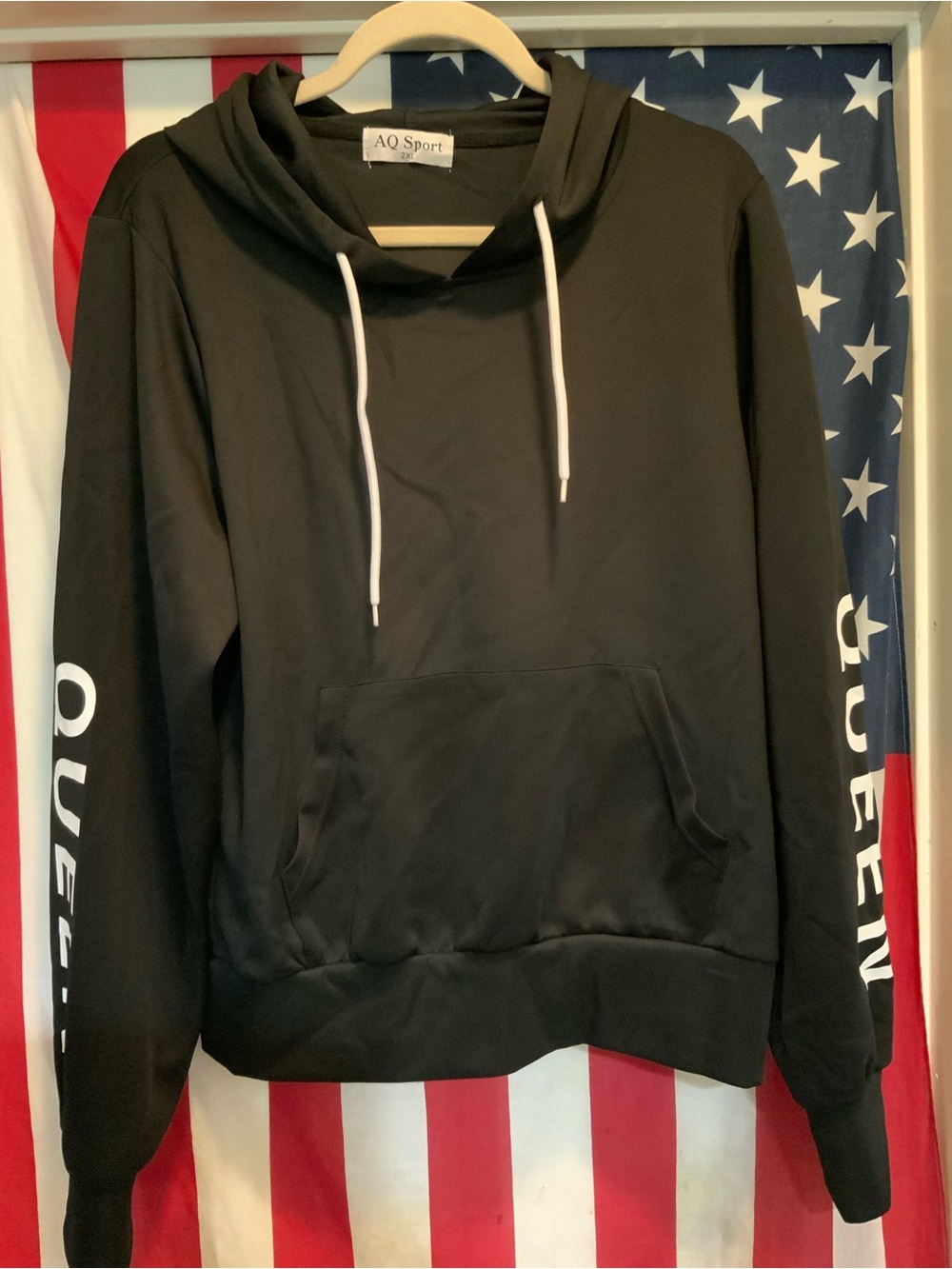Men’s Black Crewneck Hoodie Sweater